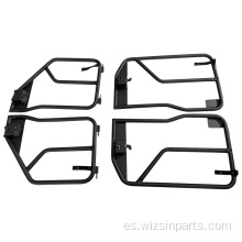 puertas de tubo de acero para Jeep Wrangler JK 2007-2018